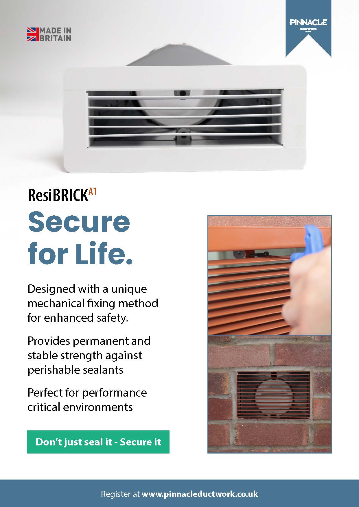 Introducing ResiBRICK:<br/>Fire-Safe Terminations for High-Performance Ventilation