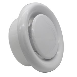plastic round duct ceiling valve